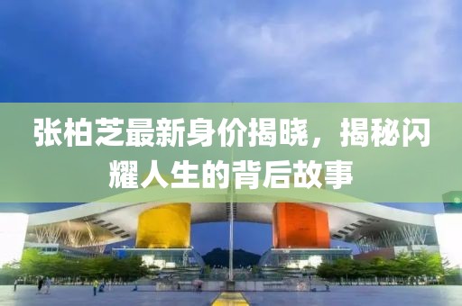 张柏芝最新身价揭晓，揭秘闪耀人生的背后故事