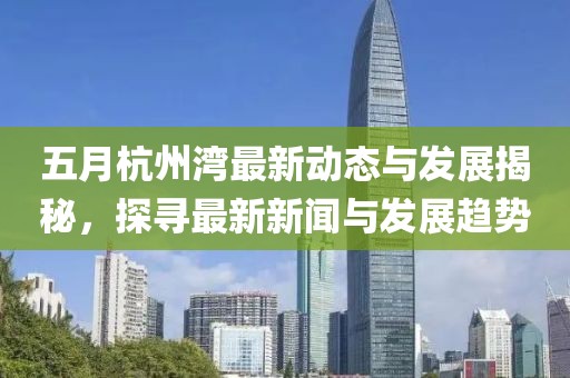 五月杭州湾最新动态与发展揭秘，探寻最新新闻与发展趋势