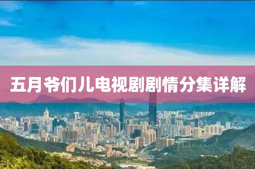 五月爷们儿电视剧剧情分集详解