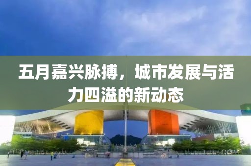 五月嘉兴脉搏，城市发展与活力四溢的新动态