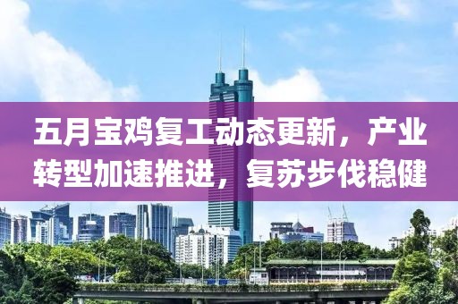 五月宝鸡复工动态更新，产业转型加速推进，复苏步伐稳健