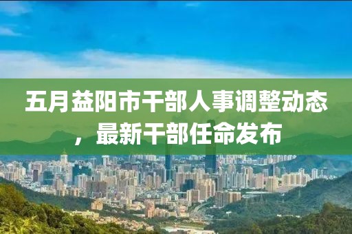 五月益阳市干部人事调整动态，最新干部任命发布