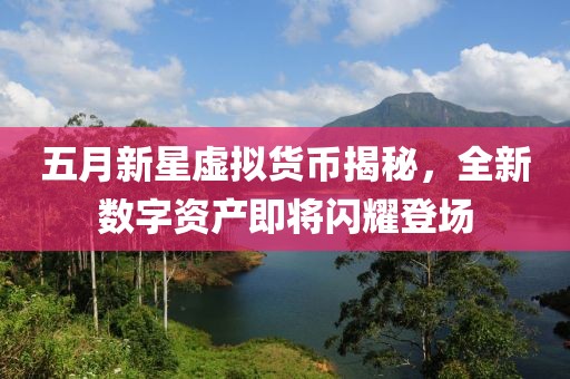 五月新星虚拟货币揭秘，全新数字资产即将闪耀登场