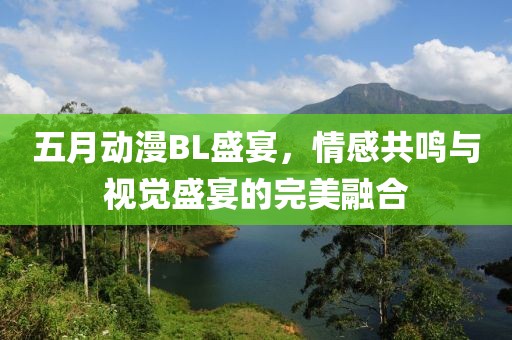 五月动漫BL盛宴，情感共鸣与视觉盛宴的完美融合