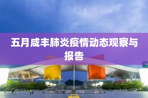 五月咸丰肺炎疫情动态观察与报告