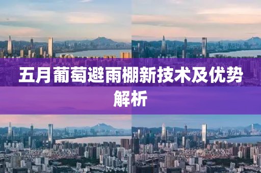 五月葡萄避雨棚新技术及优势解析