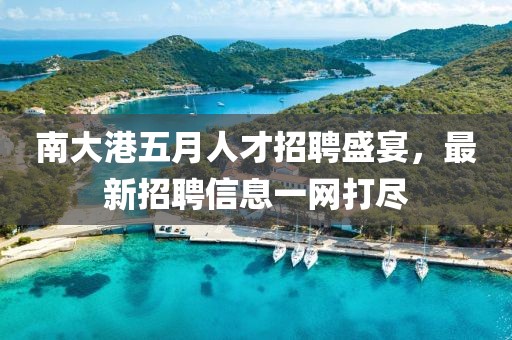 南大港五月人才招聘盛宴，最新招聘信息一网打尽