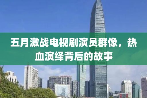 五月激战电视剧演员群像，热血演绎背后的故事