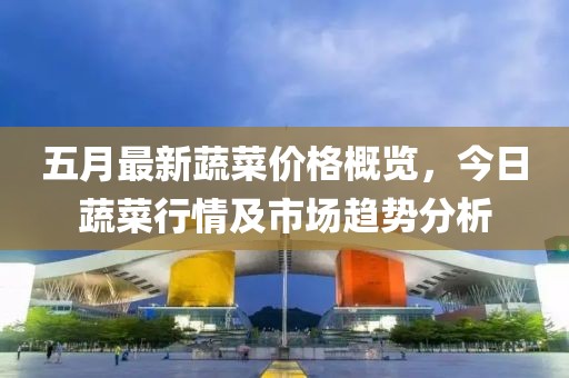 五月最新蔬菜价格概览，今日蔬菜行情及市场趋势分析