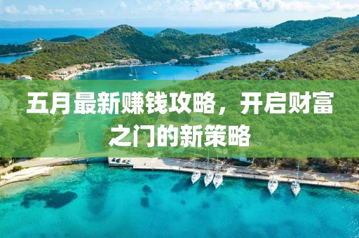 五月最新赚钱攻略，开启财富之门的新策略