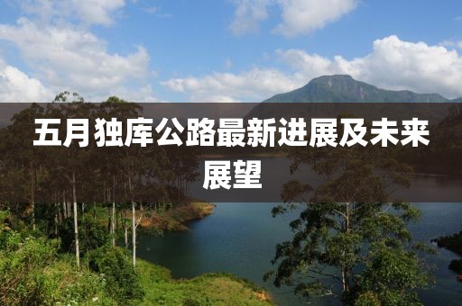 五月独库公路最新进展及未来展望