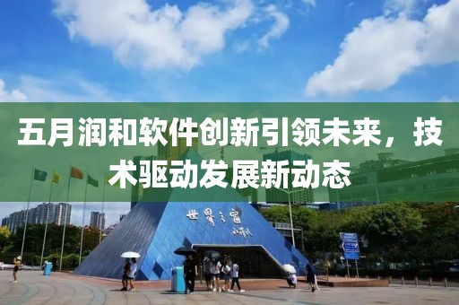 五月润和软件创新引领未来，技术驱动发展新动态