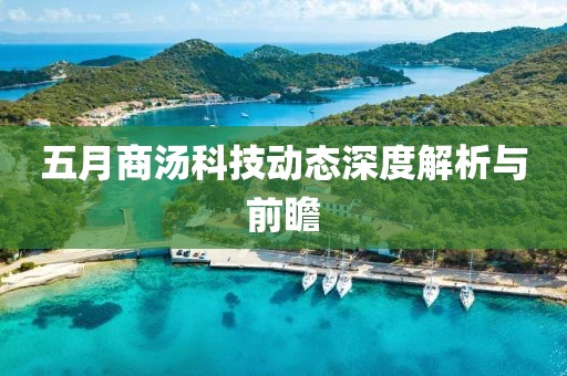 五月商汤科技动态深度解析与前瞻