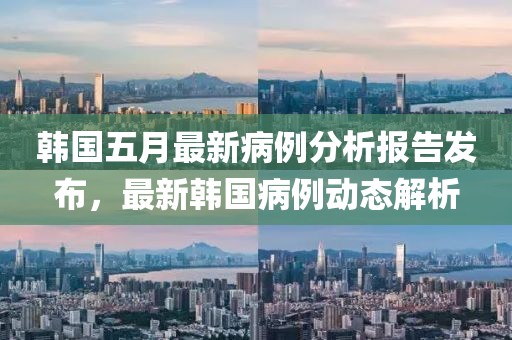 韩国五月最新病例分析报告发布，最新韩国病例动态解析