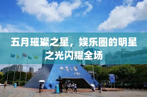 五月璀璨之星，娱乐圈的明星之光闪耀全场
