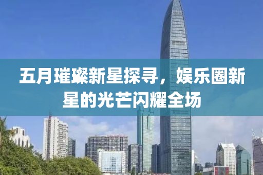 五月璀璨新星探寻，娱乐圈新星的光芒闪耀全场
