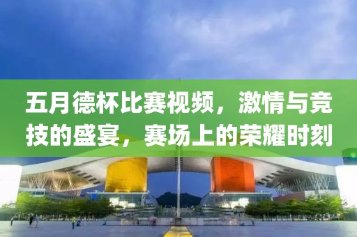 五月德杯比赛视频，激情与竞技的盛宴，赛场上的荣耀时刻