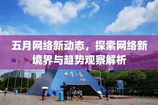 五月网络新动态，探索网络新境界与趋势观察解析
