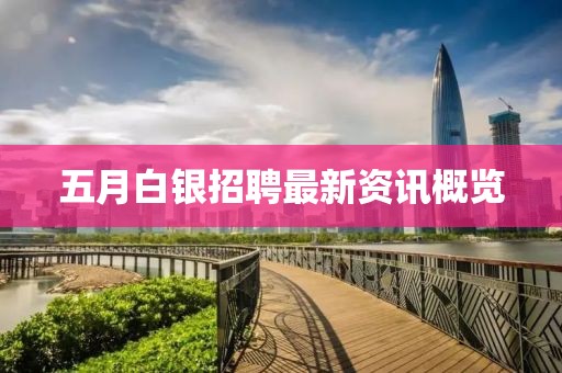 五月白银招聘最新资讯概览