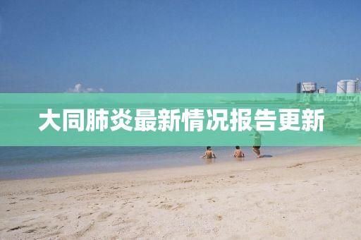 大同肺炎最新情况报告更新