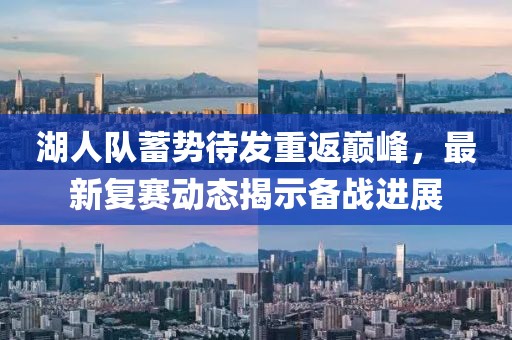 湖人队蓄势待发重返巅峰，最新复赛动态揭示备战进展