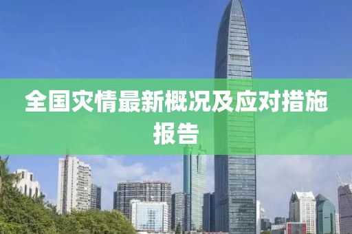 全国灾情最新概况及应对措施报告