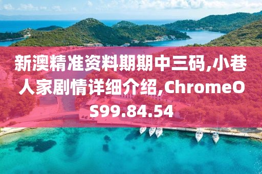 新澳精准资料期期中三码,小巷人家剧情详细介绍,ChromeOS99.84.54