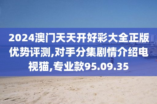 2024澳门天天开好彩大全正版优势评测,对手分集剧情介绍电视猫,专业款95.09.35