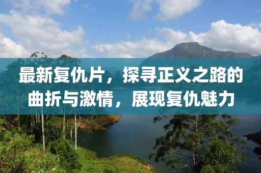 最新复仇片，探寻正义之路的曲折与激情，展现复仇魅力
