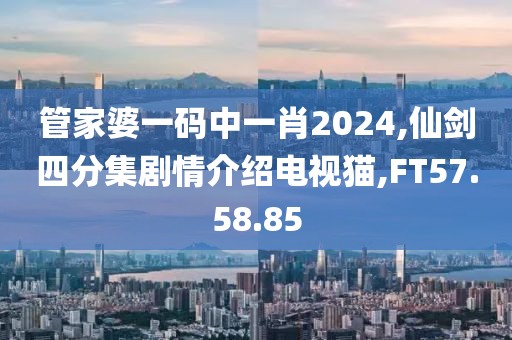 管家婆一码中一肖2024,仙剑四分集剧情介绍电视猫,FT57.58.85