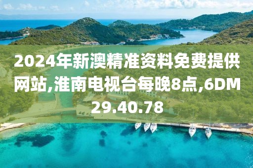 2024年新澳精准资料免费提供网站,淮南电视台每晚8点,6DM29.40.78