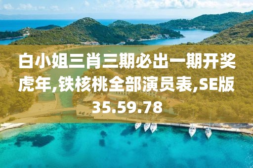 白小姐三肖三期必出一期开奖虎年,铁核桃全部演员表,SE版35.59.78