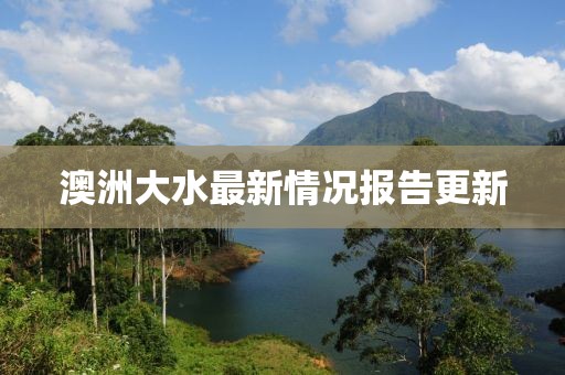澳洲大水最新情况报告更新