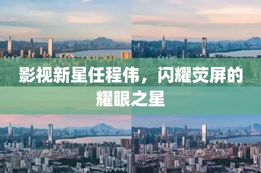影视新星任程伟，闪耀荧屏的耀眼之星