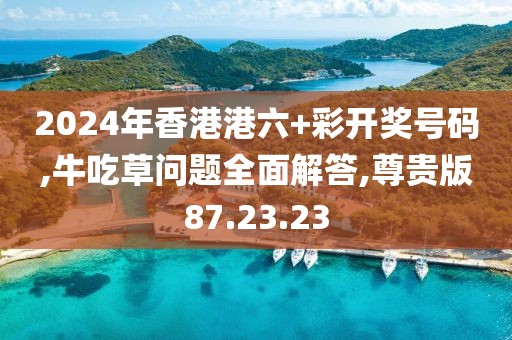 2024年香港港六+彩开奖号码,牛吃草问题全面解答,尊贵版87.23.23