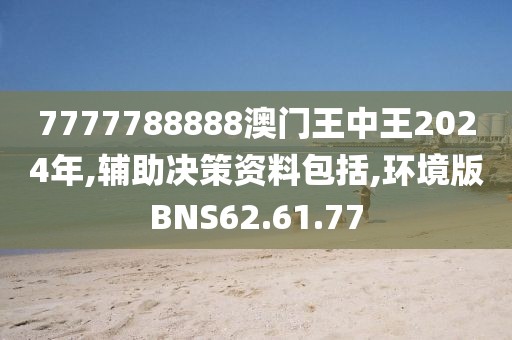 7777788888澳门王中王2024年,辅助决策资料包括,环境版BNS62.61.77