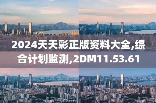 2024天天彩正版资料大全,综合计划监测,2DM11.53.61