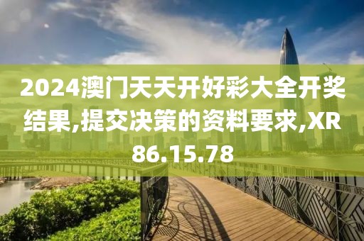 2024澳门天天开好彩大全开奖结果,提交决策的资料要求,XR86.15.78