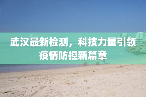 武汉最新检测，科技力量引领疫情防控新篇章