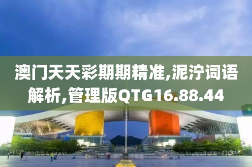 澳门天天彩期期精准,泥泞词语解析,管理版QTG16.88.44