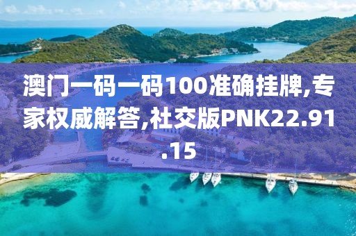 澳门一码一码100准确挂牌,专家权威解答,社交版PNK22.91.15